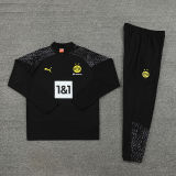 2023/24 BVB Black Sweater Tracksuit