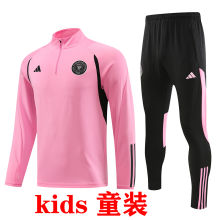 2023/24 Inter Miami Pink Kids Sweater Tracksuit