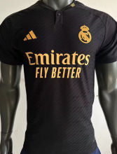 2023/24 RM Third Black Player Version Soccer Jersey