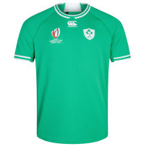 2023 Irish IRFU  RUGBY WORLD CUP Home Green Rugby Jersey  Ireland 爱尔兰