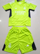 2023/24 RM Goalkeeper Green Kids Soccer Jersey