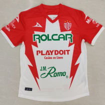 2023/24 Necaxa Home White Red Fans Soccer Jersey 内卡萨