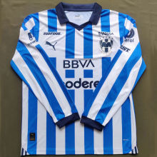 2023/24 Monterrey Home Blue White Long Sleeve Jersey