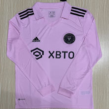 2022/23 Inter Miami Home Pink Long Sleeve Jersey