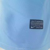 2013/14 Man City Home Blue Retro Soccer Jersey