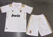 2011/12 RM Home Retro Kids Soccer Jersey