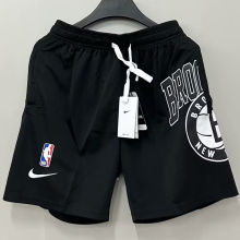 2023/24 Nets Black NBA Cotton Pants