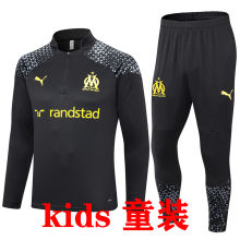 2023/24 MS Black Kids Sweater Tracksuit