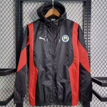 2023/24 Man City Black Windbreaker