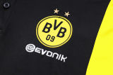 2023/24 BVB Black POLO Training Tracksuit