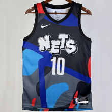 2023/24 Nets SIMMONS #10 City Edition NBA Jerseys 热压