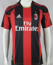 2010/11 AC Milan Home Retro Soccer Jersey