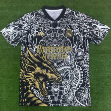 2023/24 RM Black Gold Dragon Fans Soccer Jersey