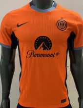 2023/24 In Milan Third Orange Player Version Jersey 有胸前广告