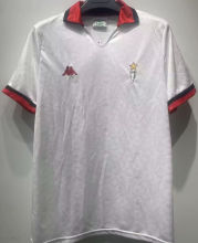 1989/1900 AC Milan Away White Retro Soccer Jersey