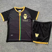 2023/24 Venezia FC Home Black Kids Soccer Jersey