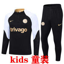 2023/24 CFC Black Kids Sweater Tracksuit