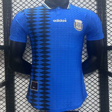 1994 Argentina Away Retro Player Version Soccer Jersey