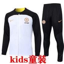 2023/24 CFC Black White Kids Jacket Tracksuit