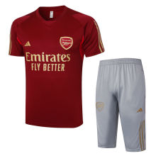 2023/24 M Utd Red Short Training Jersey(A Set) 七分裤