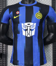 2023/24 In Milan x Transformers Player Version Soccer Jersey