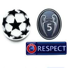 UEFA Champions Leaque 5 Patch  欧冠球+5字杯+公平条 (You can buy it Or tell me to print it on the Jersey )
