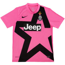 2012/13 JUV Away Pink Retro Soccer Jersey (3 Stars 3星)