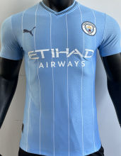 2024/25 Man City Home Blue Player Version Jersey