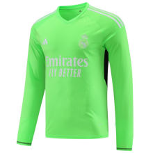 2023/24 RM Goalkeeper Green Long Sleeve Soccer Jersey