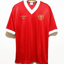 1977 LFC UCL Final Home Red Retro Soccer Jersey