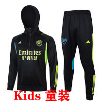 2023/24 ARS Black Kids Hoody Zipper Jacket Tracksuit