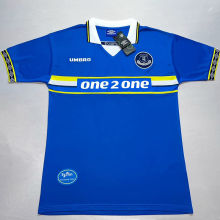 1997/99 Everton Home Blue Retro Soccer Jersey