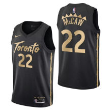 2024 Toronto Raptors MCCAW #22 Black NBA Jerseys