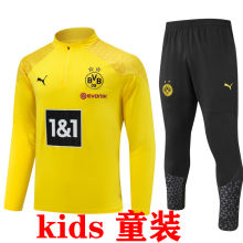 2024 BVB Yellow Kids Sweater Tracksuit