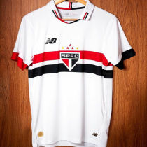 2024/25 Sao Paulo Home White Fans Soccer Jersey