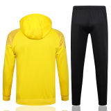 2024 BVB Yellow Hoody Zipper Jacket Tracksuit