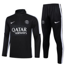 2024 PSG Black Sweater Tracksuit