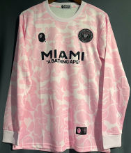 2023/24 Inter Miami x APE Pink Long Sleeve Jersey