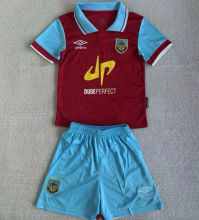 2023/24 Burnley Home Kids Soccer Jersey