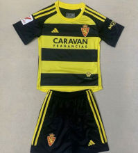 2023/24 Zaragoza Away Kids Soccer Jersey