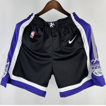 2024 Kings Black NBA Cotton Pants