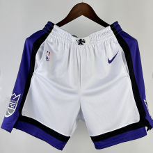 2024 Kings White NBA Cotton Pants