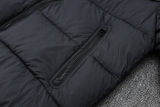 2024 M Utd Black Cotton Jacket