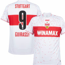 GUIRASSY #9 VFB Stuttgart Home Fans Soccer Jersey 2023/24 (STUTTGART 有号上广告条)