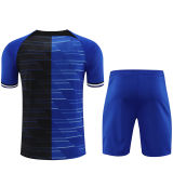 2024 In Milan Blue Short Training Jersey(A Set)