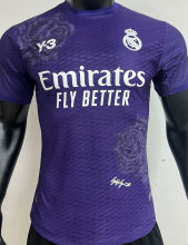 2024/25 RM x Y-3 Purple Player Version Soccer Jersey