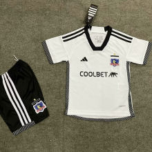 2024/25 Colo-Colo Home White Kids Soccer Jersey