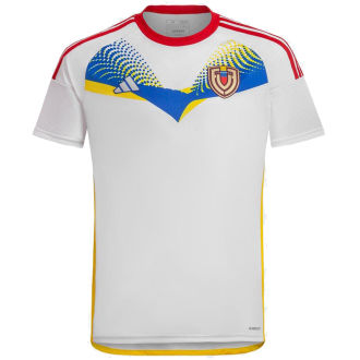 2024/25 Venezuela Away White Fans Soccer Jersey