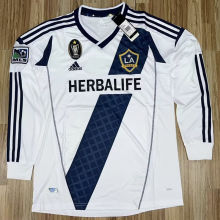 2012/13 LA Galaxy FC Home White Retro Long Sleeve Jersey