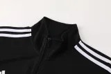 2024 Germany Black Jacket Tracksuit